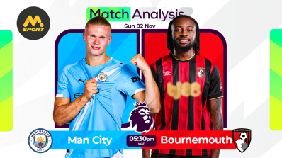 Man City vs Bournemouth: 6 Points Behind Arsenal, 2nd-Placed Bourne’th Next – Can Haaland &amp; Pep Avoid another Defeat after Villa?